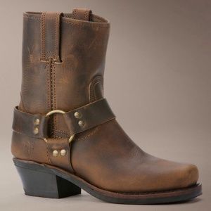 Frye Harness Boots (AKA "engineer" boots) brown, #PoshAffiliate